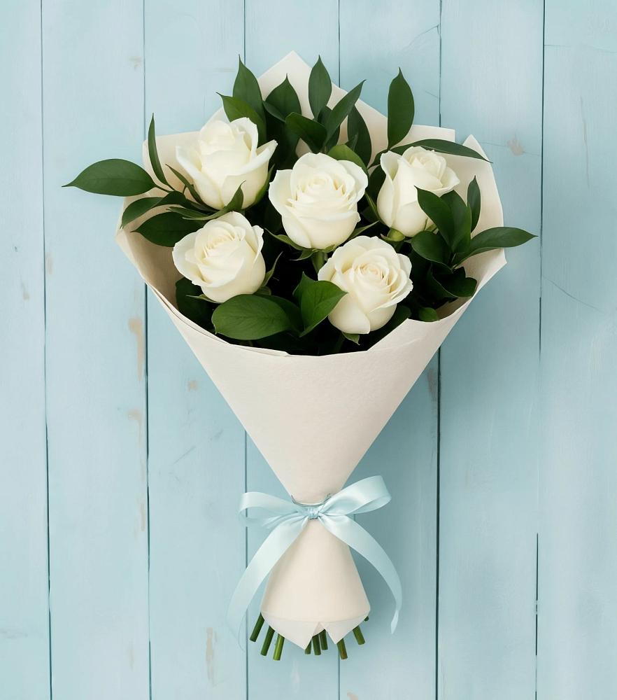 Букет цветов из: Розы в Красном