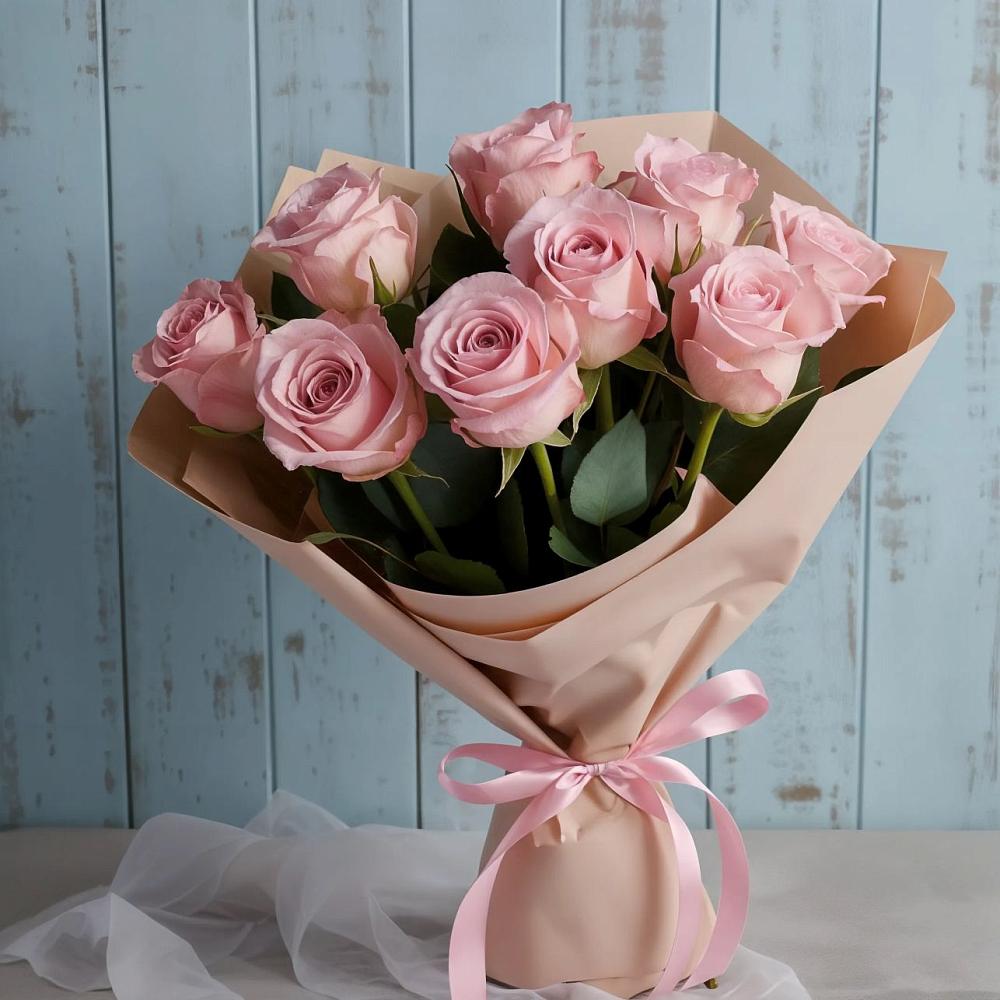 Букет цветов из: Розы в Красном