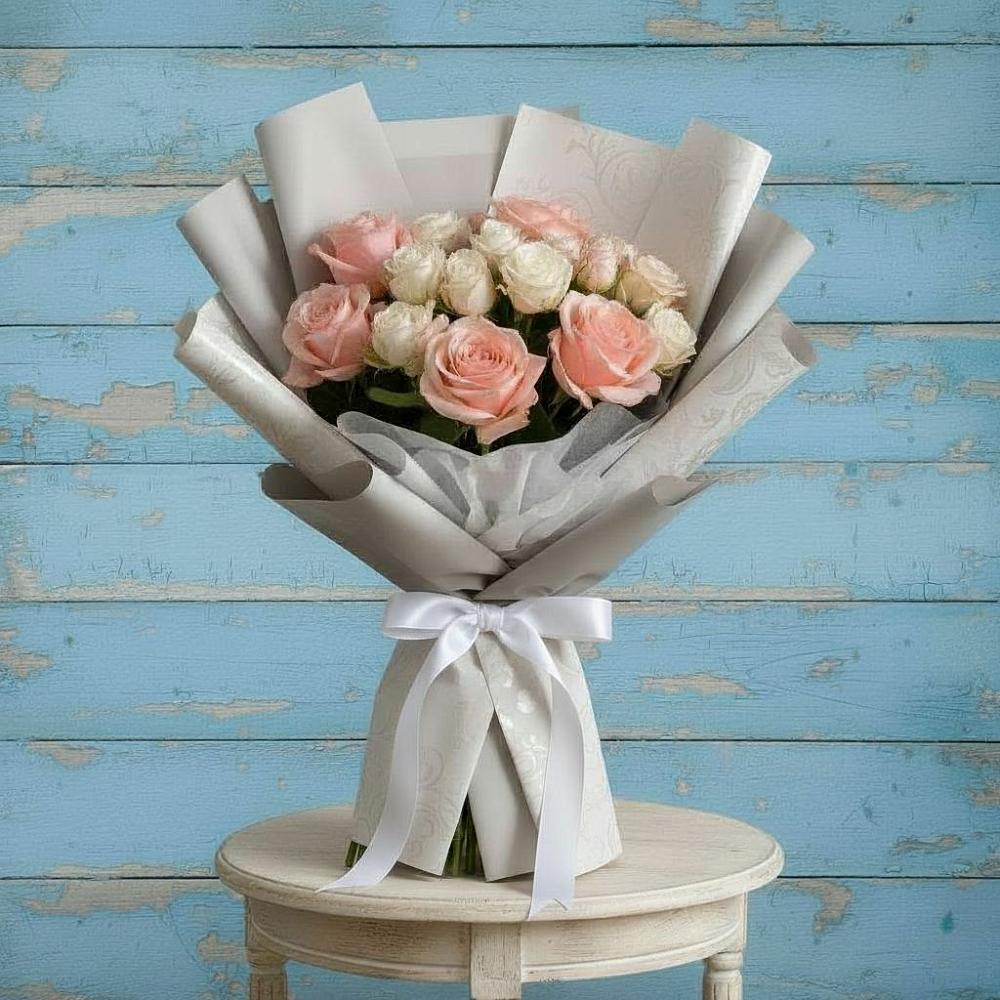 Букет цветов из: Розы в Красном