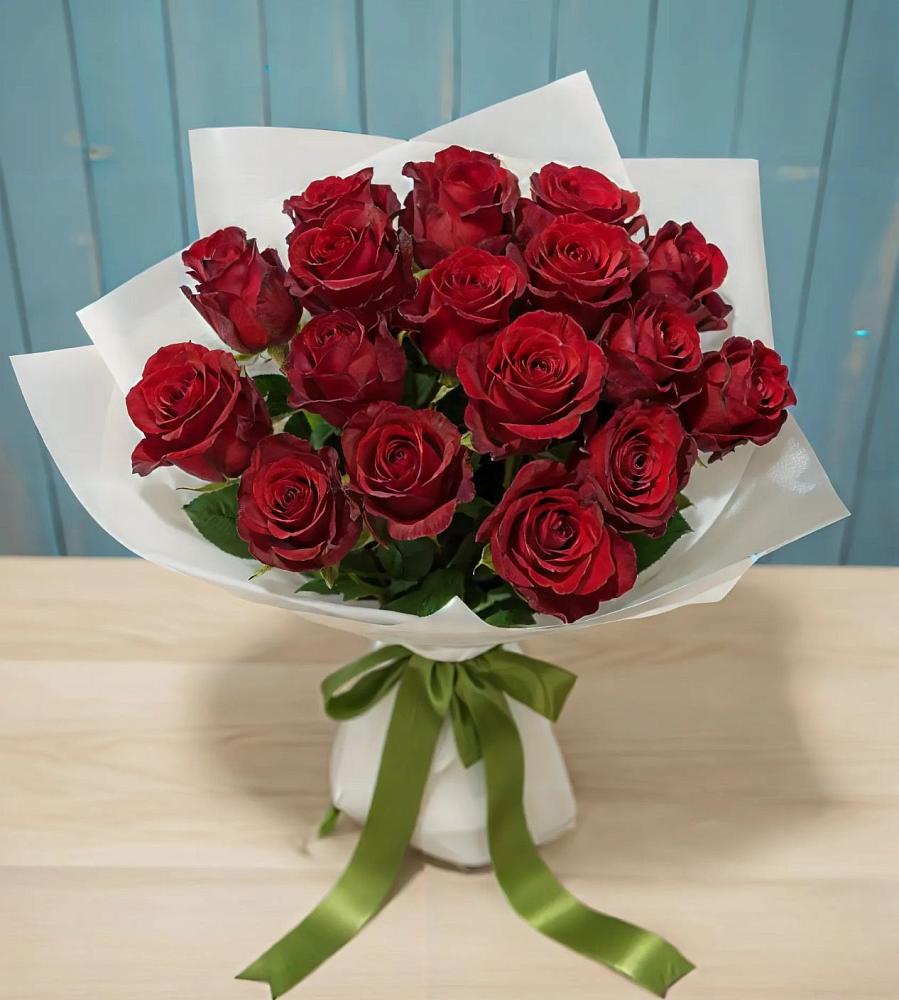 Букет Красные розы в Красном
