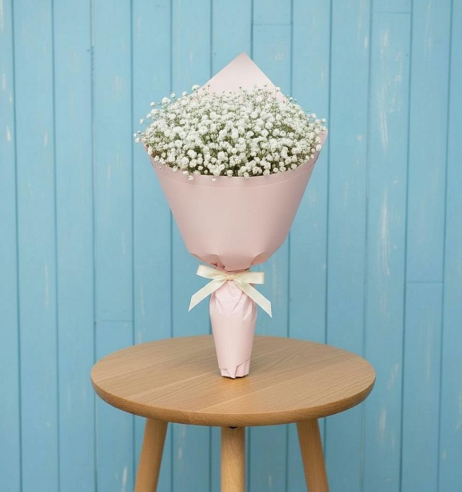 Букет цветов из: Гипсофила в Красном