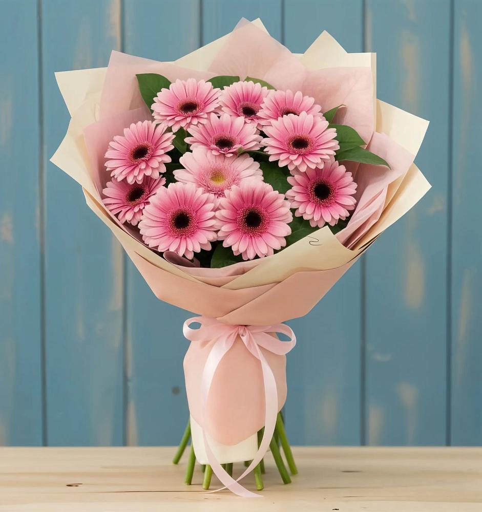 Букет цветов из: Герберы в Красном