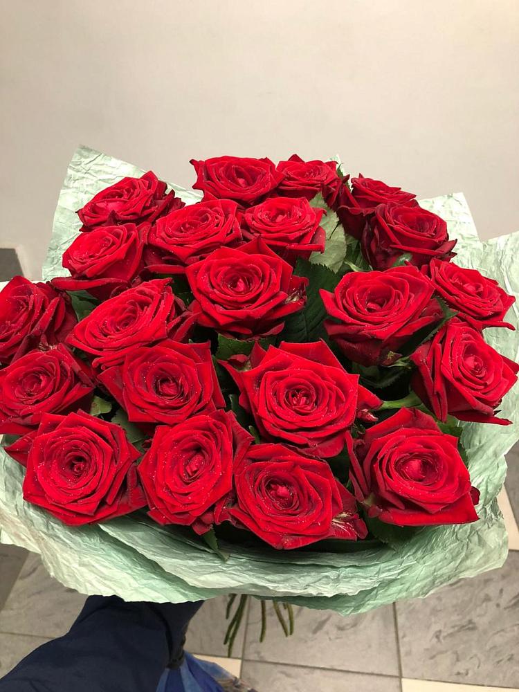 Розы Классика в Красном Букет Классика в Красном