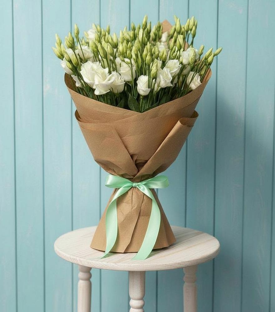 Букет цветов из: Лизиантусы в Красном