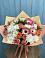 Букет цветов из: Розы, Герберы и Хризантемы в Красном