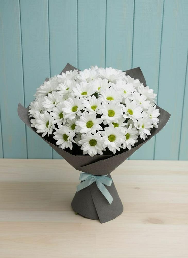 Букет цветов из: Хризантемы в Красном