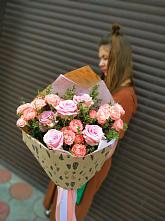 Букет цветов из:  Розы #REPLACE_PRED# Красном