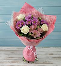 Букет цветов из:  Герберы в Красном