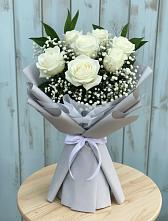 Букет цветов из:  Розы #REPLACE_PRED# Красном