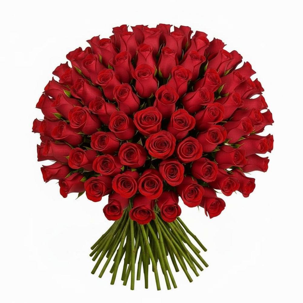 Букет Красные розы Чери Лав в Красном