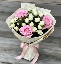 Букет цветов из:  Розы #REPLACE_PRED# Красном