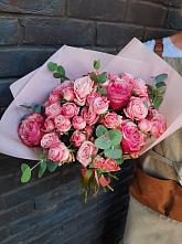 Букет цветов из:  Розы #REPLACE_PRED# Красном