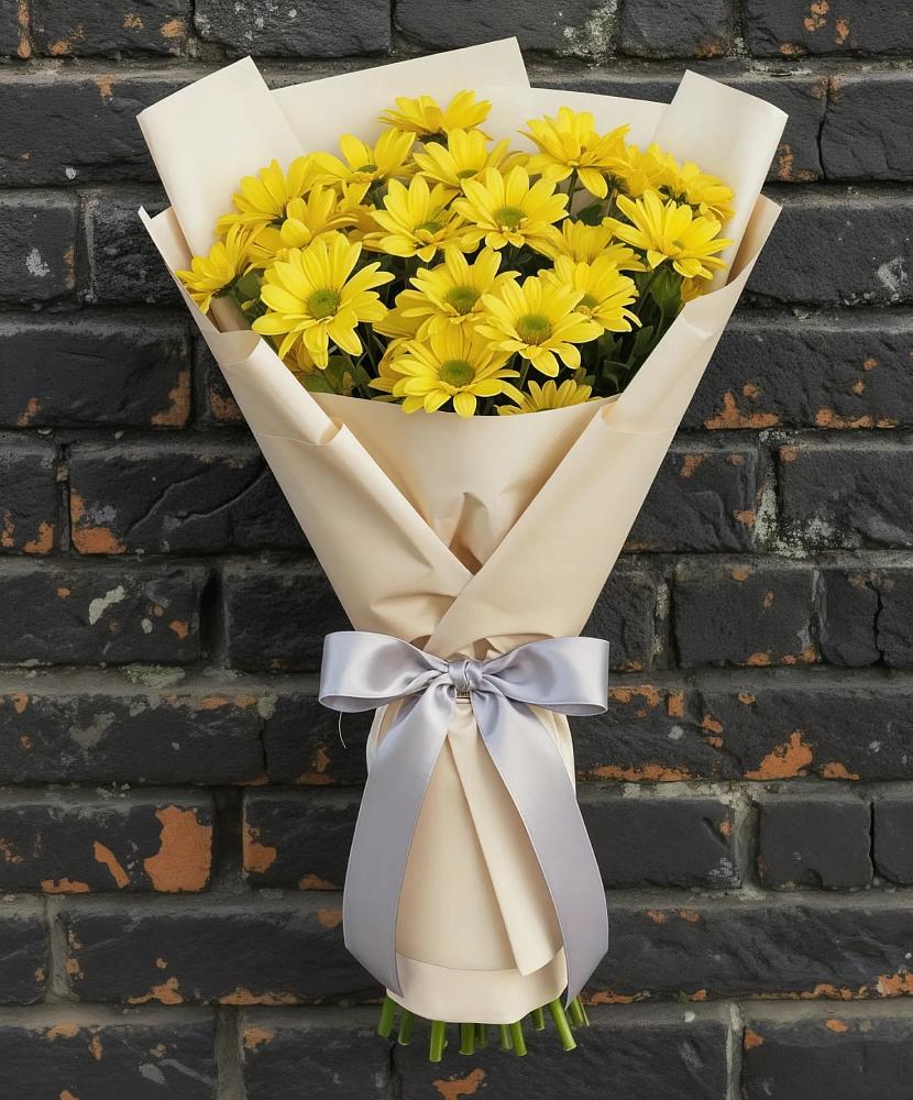 Букет цветов из: Хризантемы в Красном