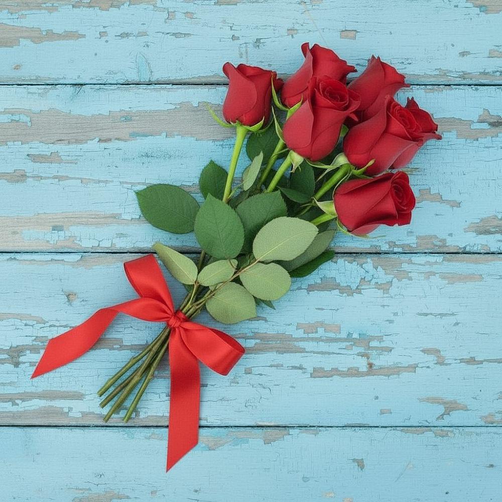 Букет Красные розы в Красном