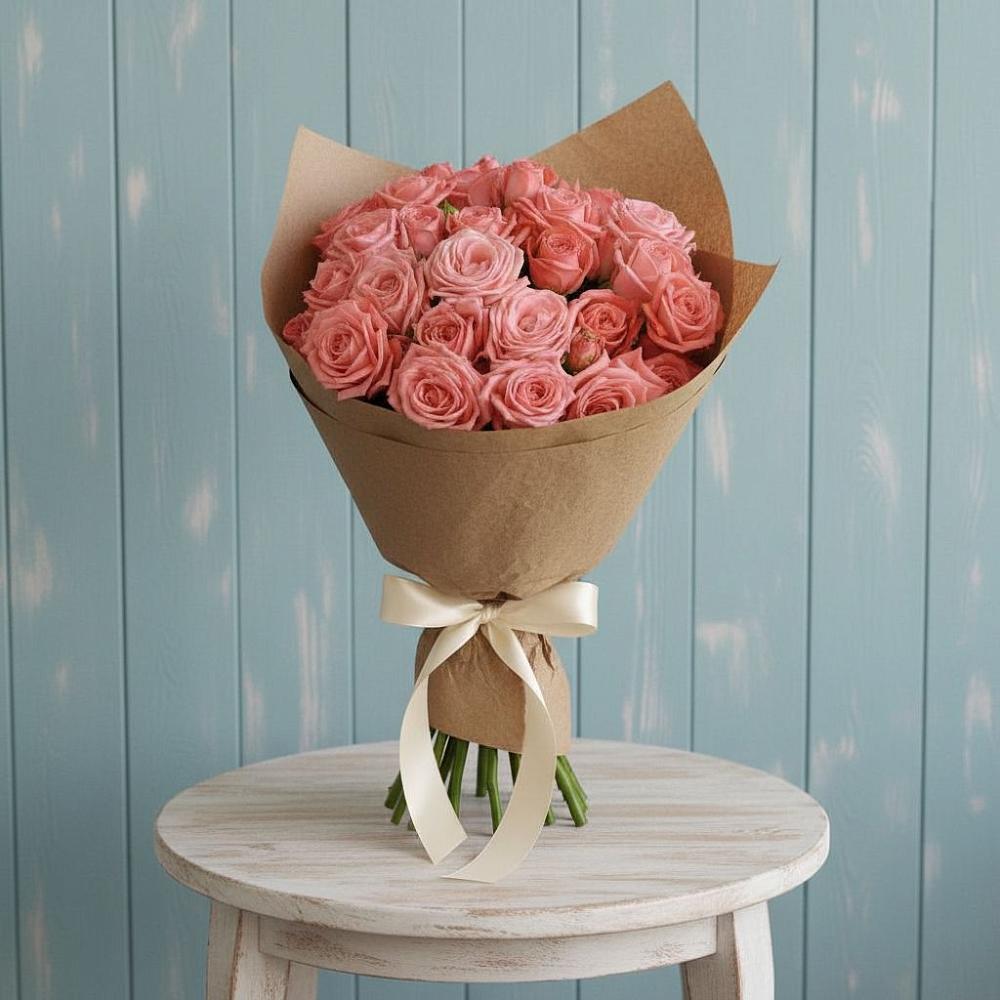 Букет цветов из: Розы в Красном