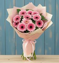 Букет цветов из:  Герберы в Красном