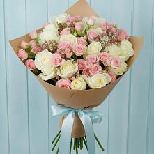 Букет цветов из:  Розы #REPLACE_PRED# Красном